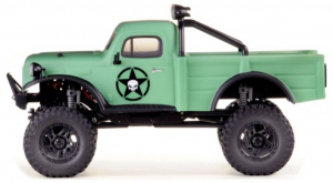 Hobby Plus Power WagonV2 1:18 Brushed RC modellaut&oacute; Elektro Crawler 4WD RtR 2,4 GHz (AB1810110 (18023V2))