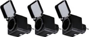 Paulmann Zigbee Smart Plug  Home K&ouml;ztes dugalj Fekete (4064161334615)