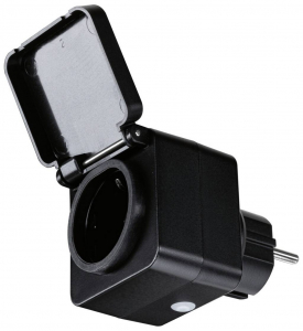 Paulmann Zigbee Smart Plug  Home K&ouml;ztes dugalj Fekete (4064161334615)