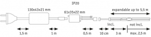 Paulmann MaxLED  Home LED szalag (kezdő k&eacute;szlet) 18 W RGBW Feh&eacute;r, &Aacute;tl&aacute;tsz&oacute; (71198)
