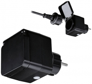 Paulmann Zigbee Smart Plug  Home K&ouml;ztes dugalj Fekete (50138)