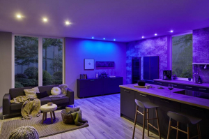Paulmann smik Gateway + LED Coin RGBW  Home Smart Home rendszer LED EEK: G (A - G) 21 W Melegfeh&eacute;r (5182)