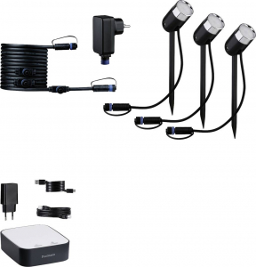 Paulmann smik Gateway + P&S Pike Set  Home Smart Home rendszer 13.5 W RGBW Fekete, Ez&uuml;st (5183)