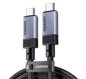 UGREEN L705 adatk&aacute;bel (Type-C - Type-C, 240W, PD gyorst&ouml;ltő 3.1, 100cm) S&Ouml;T&Eacute;TSZ&Uuml;RKE (65175)