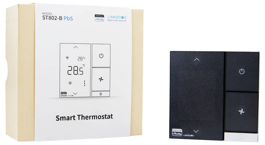 Shelly LinkedGo Smartes HVAC Thermostat Padl f t s Vez rl Helyis g shelly-linkedgo-smartes-hvac-thermostat-padl-f-t-s-vez-rl-helyis-g