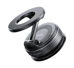 JOYROOM aut&oacute;s tart&oacute; (műszerfalra, tapad&oacute;korongos, m&aacute;gneses, 360&deg;, 4-7" m&eacute;ret) S&Ouml;T&Eacute;TSZ&Uuml;RKE (JR-ZS501)