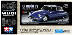 Tamiya 1:10 RC modellaut&oacute; Elektro K&ouml;z&uacute;ti modell Citroen DS &eacute;p&iacute;tők&eacute;szlet (47502-600;0)