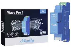 Shelly Qubino Wave PRO 1 Kalaps&iacute;n rel&eacute; Z-Wave (_W_Pro_1;1)
