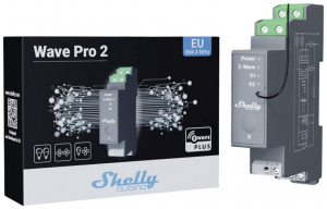 Shelly Qubino Wave PRO 2 Kalaps&iacute;n rel&eacute; Z-Wave (_W_Pro_2;1)