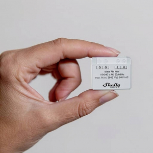 Shelly Qubino Wave PM Mini Kapcsol&oacute; m&eacute;rő műk&ouml;dtető Z-Wave (_W_PM_Mini;1)