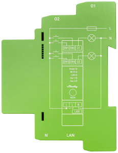 Shelly Pro Dimmer 2PM Kalaps&iacute;n rel&eacute; Bluetooth, Wi-Fi (_Pro_Dimmer_2PM;1)