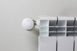 Shelly BLU TRV Heizk&ouml;rperthermostat 2-er Pack Gateway, Fűtőtest termoszt&aacute;t Bluetooth Low Energy, Wi-Fi (_B_TRV_2;1)