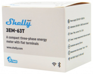 Shelly 3EM-63T Gen3 Energiak&ouml;lts&eacute;gm&eacute;rő (_3EM-63T Gen3;1)