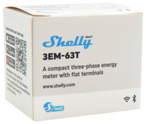Shelly 3EM-63T Gen3 Energiak&ouml;lts&eacute;gm&eacute;rő (_3EM-63T Gen3;1)