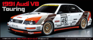 Tamiya 1:10 RC modellaut&oacute; Elektro T&uacute;raaut&oacute; 1:10 RC Audi V8 Tourenwagen (TT-02) (300058682;1)
