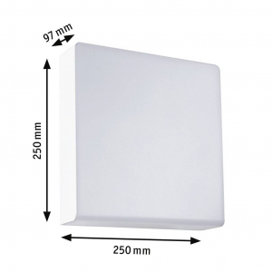 Paulmann LED-es k&uuml;lt&eacute;ri fali l&aacute;mpa mozg&aacute;sjelzővel Azalena 8.5 W RGBW (94843;1)