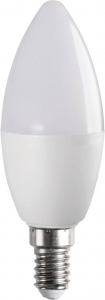 Kanlux LED-es f&eacute;nyforr&aacute;s EEK: F (A - G) S C37 4,9W E14 RGBCCT E14 4.9 W Hidegfeh&eacute;r, RGB, Melegfeh&eacute;r, Feh&eacute;r (33644;1)