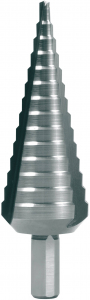 RUKO 101352 Fokozatf&uacute;r&oacute; k&eacute;szlet 3 r&eacute;szes 4 - 30 mm HSS 3 oldal&uacute; sz&aacute;r 1 k&eacute;szlet (101352;0)