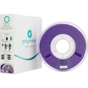Polymaker PA06019 PolyMAX Tough 3D nyomtat&oacute;sz&aacute;l Tough PLA nagy merevs&eacute;g, nagy szak&iacute;t&oacute;szil&aacute;rds&aacute;g, &uuml;t&eacute;s&aacute;ll&oacute; 2.85 mm 750 g Lila 1 db (PA06019;1)