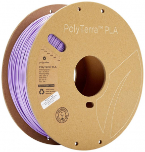 Polymaker 70852 PolyTerra PLA 3D nyomtat&oacute;sz&aacute;l PLA műanyag alacsonyabb műanyag tartalom 1.75 mm 1000 g Lila (matt) 1 db (70852;0)