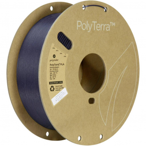 Polymaker PA04032 Regular 3D nyomtat&oacute;sz&aacute;l PLA műanyag alacsonyabb műanyag tartalom, Matt 1.75 mm 1000 g Army Purple PolyTerra 1 db (PA04032;0)