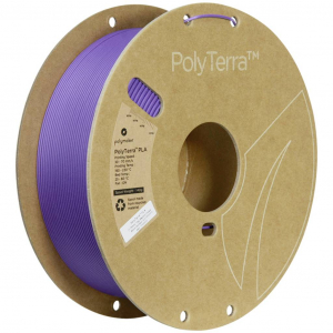 Polymaker PA04039 Regular 3D nyomtat&oacute;sz&aacute;l PLA műanyag alacsonyabb műanyag tartalom, Matt 1.75 mm 1000 g Electric Indigo PolyTerra 1 db (PA04039;0)
