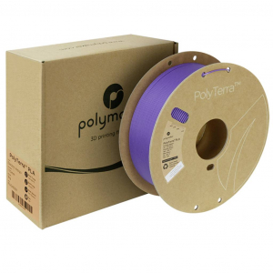 Polymaker PA04039 Regular 3D nyomtat&oacute;sz&aacute;l PLA műanyag alacsonyabb műanyag tartalom, Matt 1.75 mm 1000 g Electric Indigo PolyTerra 1 db (PA04039;0)