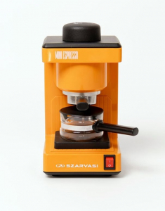 DUPLA CIKK! EZZEL: he-szrvs-SZV612-o  Szarvasi SZV-612 Mini Espresso k&aacute;v&eacute;főző narancss&aacute;rga (33280)