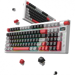 Marvo MONKA Storm vezet&eacute;k n&eacute;lk&uuml;li US gaming billentyűzet feh&eacute;r (KG991W)