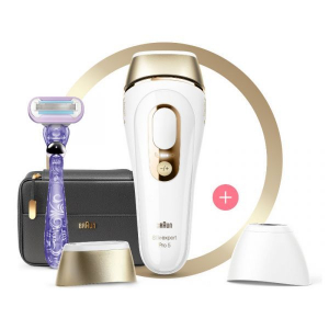 Braun Silk-expert IPL Pro 5 PL5147 villan&oacute;f&eacute;nyes szőrtelen&iacute;tő feh&eacute;r-arany