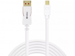 Sandberg DisplayPort - MiniDisplayPort 1.4 k&aacute;bel 8K60Hz, 2m feh&eacute;r (509-17)