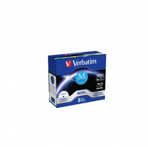 Verbatim M-Disc BD-XL 100GB 4x Blu-Ray lemez 5db/csomag  (43834)