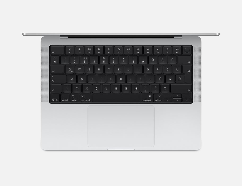 M5 Notebook Layout Apple MacBook Pro 14' 2025 M5 16GB 512GB SSD Notebook ezüst (MDE44MG/A)