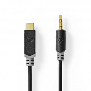 Nedis USB-C - 3,5 mm sztereo jack k&aacute;bel 1m (CCBW65950AT10)