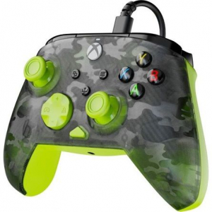 Turtle Beach Rematch Core vezet&eacute;kes Xbox, Windows 10 &eacute;s 11 j&aacute;t&eacute;kvez&eacute;rlő fekete camo-s&aacute;rga (TBC-2001-75 / TB0155)