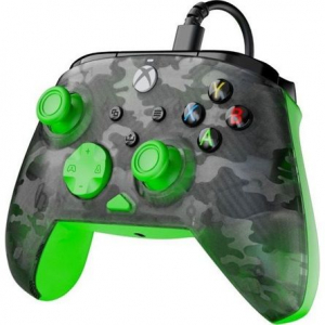 Turtle Beach Rematch Core vezet&eacute;kes Xbox, Windows 10 &eacute;s 11 j&aacute;t&eacute;kvez&eacute;rlő fekete camo-z&ouml;ld (TBC-2001-55 / TB0153)