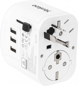 Yenkee univerz&aacute;lis utaz&oacute; adapter (YAT UN1)