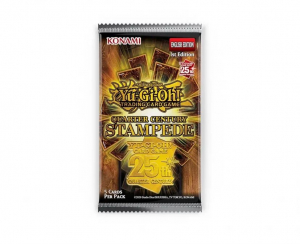 Yu-Gi-Oh! TCG Quarter Century Stampede Booster Pack k&aacute;rtyaj&aacute;t&eacute;k