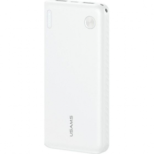 USAMS PB83 2xUSB-A + 1xUSB Type-C Power Bank 10000mAh feh&eacute;r (10KCD25302)