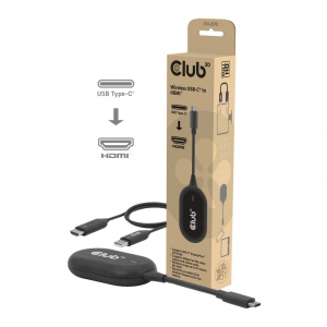 Club 3D vezet&eacute;k n&eacute;lk&uuml;l USB-C - HDMI adapter fekete (CSV-2570)