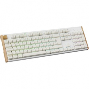 Keychron K10 HE Bluetooth / vezet&eacute;k n&eacute;lk&uuml;li Gateron double-rail magnetic nebula mechanikus billentyűzet feh&eacute;r (K10H-Q1Z-HU)