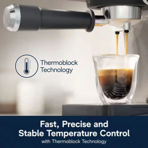 DeLonghi Linea Classic pressz&oacute; k&aacute;v&eacute;főző (EM450.M)