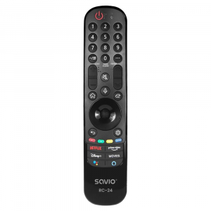 Savio RC-24 univerz&aacute;lis LG Smart TV t&aacute;vir&aacute;ny&iacute;t&oacute;