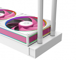 ID-Cooling FX240 INF PINK univerz&aacute;lis CPU v&iacute;zhűt&eacute;s feh&eacute;r-r&oacute;zsasz&iacute;n