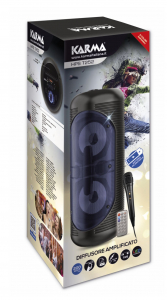 Karma HPS T252BL partybox Bluetooth hangsz&oacute;r&oacute; k&eacute;k