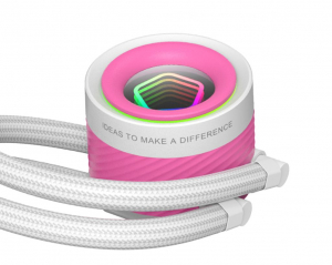 ID-Cooling FX240 INF PINK univerz&aacute;lis CPU v&iacute;zhűt&eacute;s feh&eacute;r-r&oacute;zsasz&iacute;n