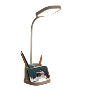 Platinet asztali l&aacute;mpa tolltart&oacute;val &eacute;s telefon-t&ouml;ltő (PDL008)