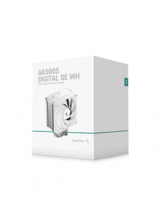 Deepcool AK500S DIGITAL SE WH univerz&aacute;lis CPU hűtő feh&eacute;r (R-AK500S-WHADMN-GJD)