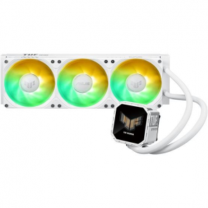 ASUS TUF Gaming LC III 360 ARGB LCD White Edition univerz&aacute;lis v&iacute;zhűt&eacute;s feh&eacute;r