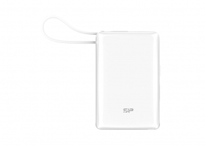 Silicon Power CP10 Power Bank 10000mAh feh&eacute;r (SP10KMAPBKCP101W)